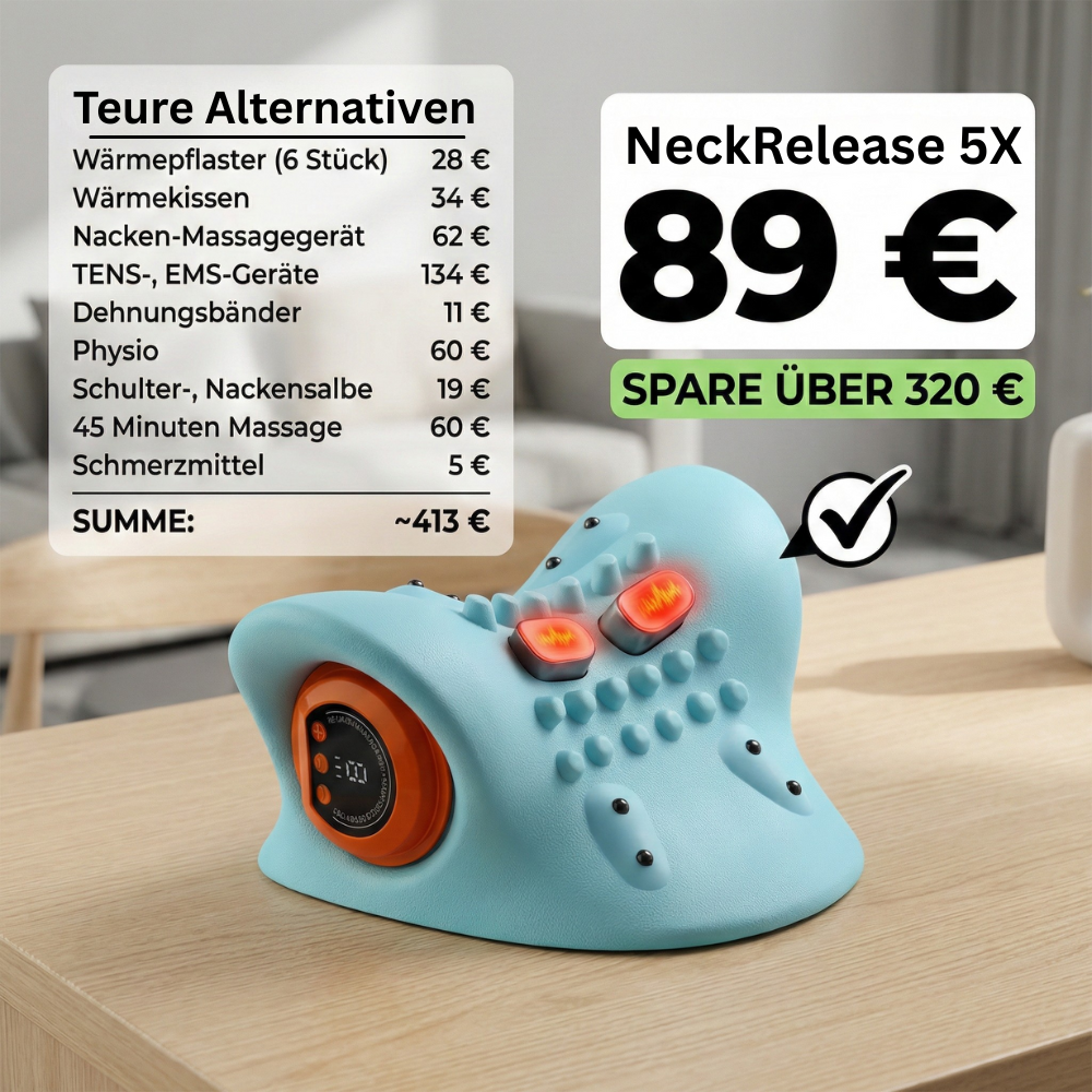 NeckRelease™ 5-in-1 Nacken-Massagegerät