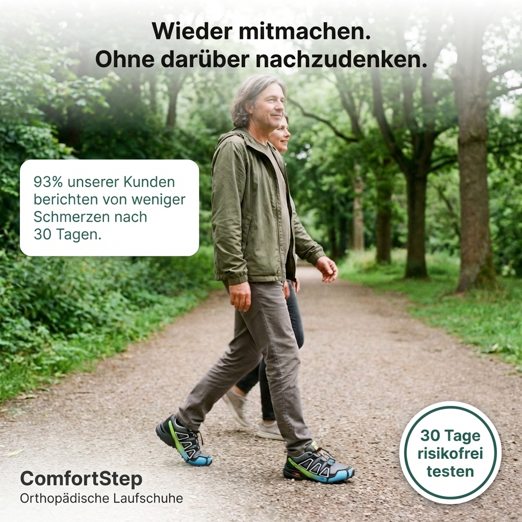 ComfortStep™– Orthopädische Laufschuhe