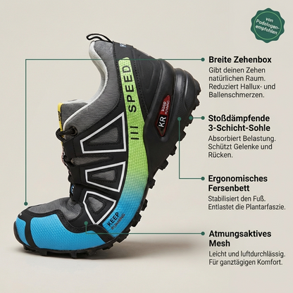 ComfortStep™– Orthopädische Laufschuhe