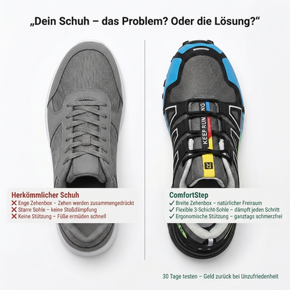 ComfortStep™– Orthopädische Laufschuhe